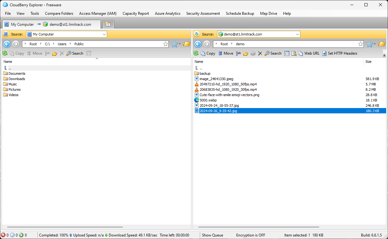 บริการ Limitrack Bucket ให้คุณ Upload/Download ไฟล์และโฟลเดอร์ได้สะดวกผ่าน Protocol S3