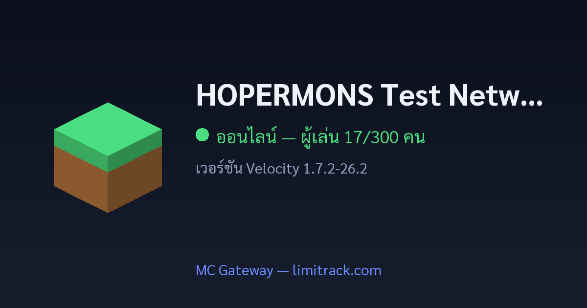 HOPERMONS Test Network